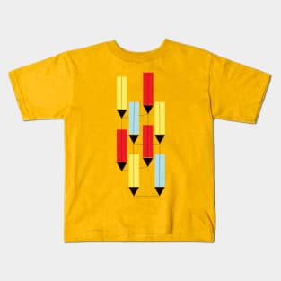 entangled pencils Kids T-Shirt